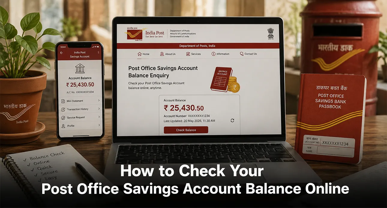 How to Check Your Post Office Savings Account Balance Without Visiting a Branch