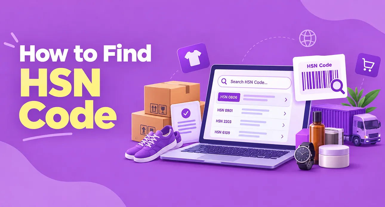 HSN code finder for searching product HSN codes and applicable GST rates